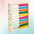 thumbnail image 1 of LEORX Math Learning Abacus Rack For Teaching Counting Wooden Multi 1Set, 1 of 8