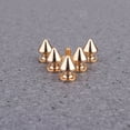 thumbnail image 1 of LEORX Metal Rivets 20Pcs Golden Shaped For Diy Craft Metal Rivet In Punk Style Design, 1 of 8