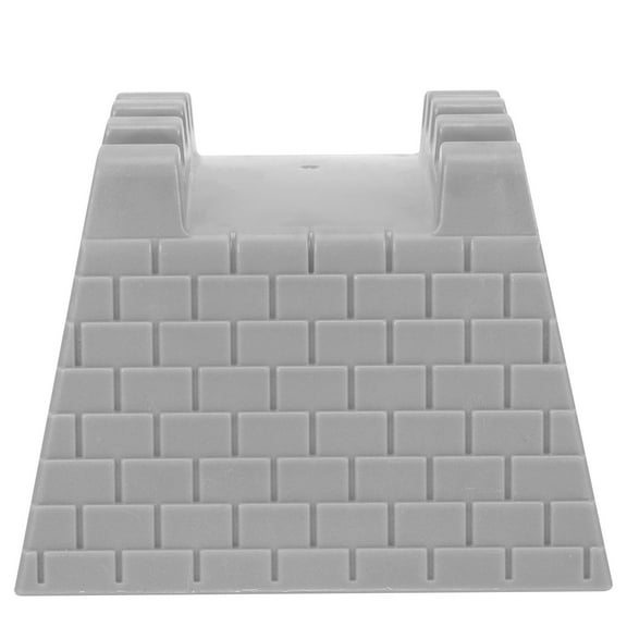 LEORX Grey Plastic Train Tunnel Model Simulation Railway Track Accessory for Model Train Scenery