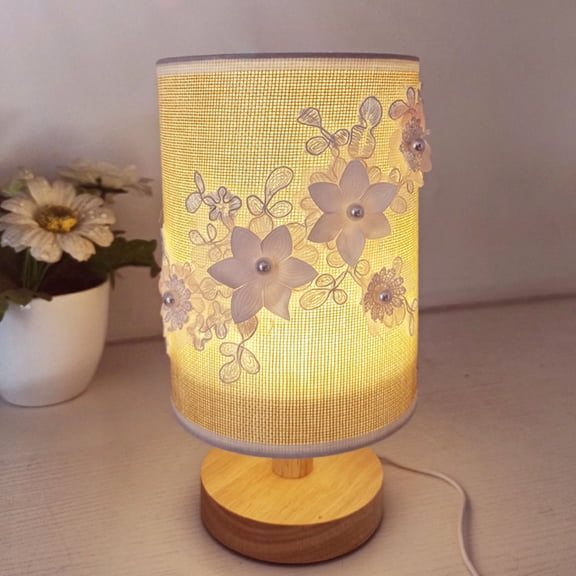 LEORX lamp for bedroom Low Power Consumption Khaki 1Pack