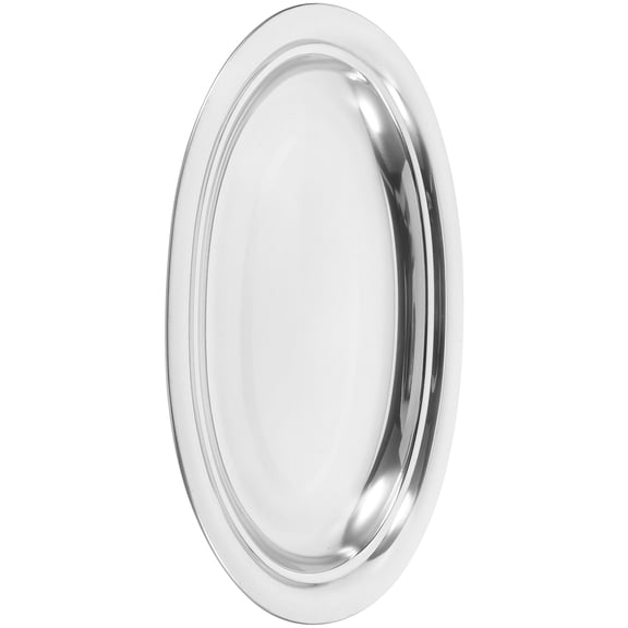 LEORX Multi-purpose Plate stainless steel snack plate for households and restaurants 1 Piece