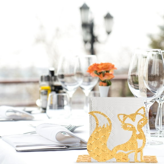 LEORX Kitchen Tissue Holder Iron Modern Style 1Pack