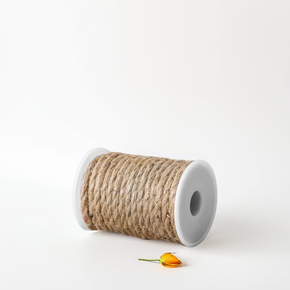 LEORX Natural Jute Twine String Portable And Ideal For Cat Scratching Posts Gardening 1Pcs 393.00X0.47X0.47in