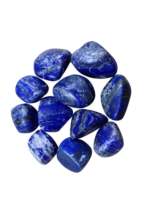 Natural Lapis Stones for Decoration Use Stimulates Knowledge and Understanding Blue Crystal 10pcs