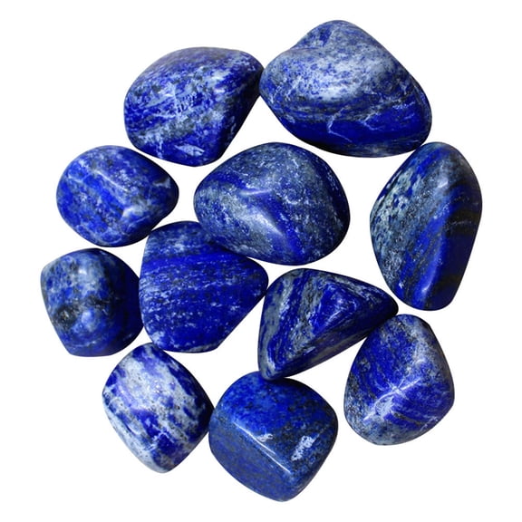 LEORX Natural Lapis Stones for Decoration Use Stimulates Knowledge and Understanding Blue Crystal 10pcs