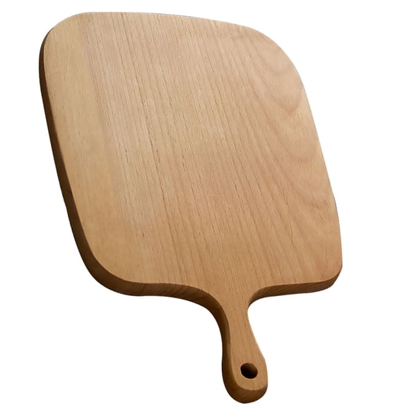 LEORX Nordic Style Reversible Pastry Board in Khaki Wood 1Set