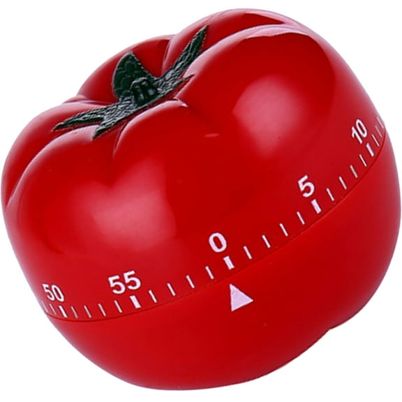 LEORX Mechanical Red Fruit Shape Kitchen Timer with Alarm for Baking Cooking Time Management