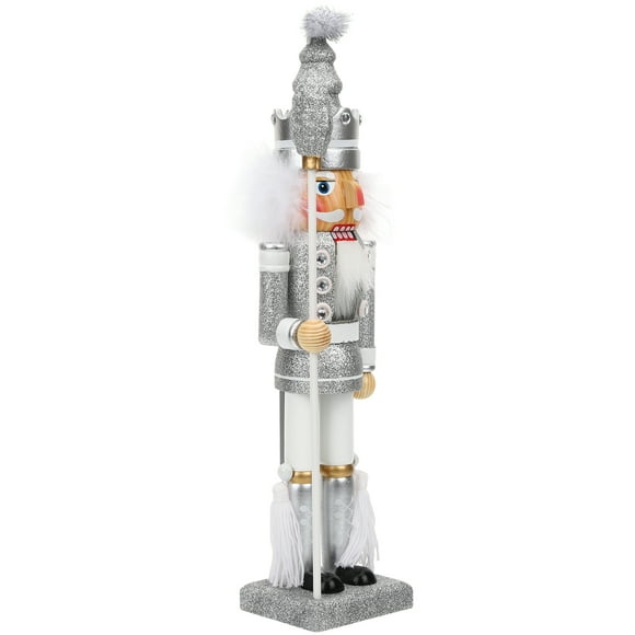 LEORX Nutcracker Figure Traditional Nutcracker Craft for Friends 1Pack