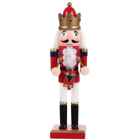 LEORX Nutcracker Soldier Decor Nutcracker Statue Multi Photo Prop 1Pack
