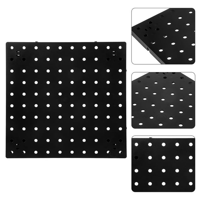 LEORX Pegboard Wall Organizer Panel For Garage Craft Home Storage