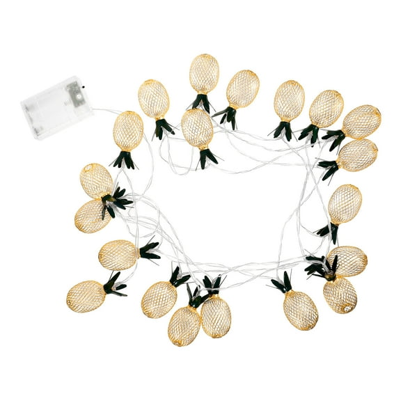 LEORX Pineapple Decorations Pineapple Light Decoration Iron Multi 1Pcs For Families