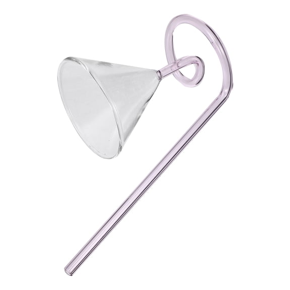 LEORX Pink High Borosilicate Glass Cocktail Glass for Storage, Reusable Elegant Design, Ideal for Parties and Gatherings