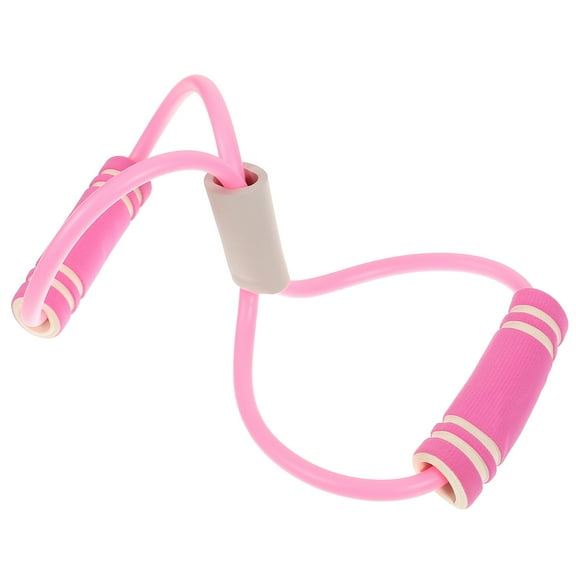 LEORX Pink Resistance Band for Muscle Toning and Physical Therapy 1Pack 15.7x5.9x0.8in