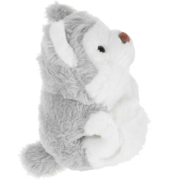 LEORX Plush Snap Slap Toy Adorable Grey for Kids Everyday Use 1Pcs