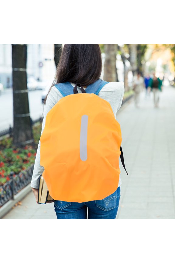 Polyester Backpack Cover for Hiking Reflective Safety Feature 1Set