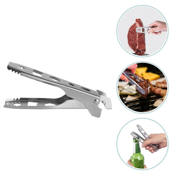 LEORX Pot Holder Clip Stainless Steel Multi-function Anti-scald Kitchen Use 1Pcs