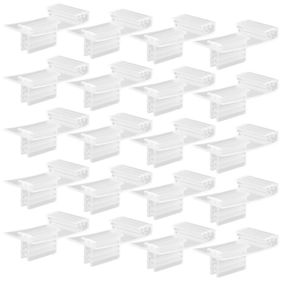 LEORX PVC Label Holder 20Set 1.7In X 1.0In X 0.9In