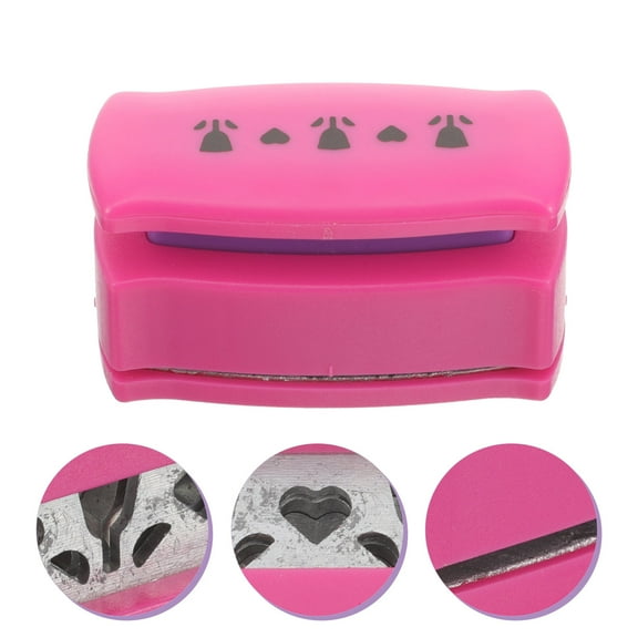 LEORX scrapbook punch Violet 1Pcs