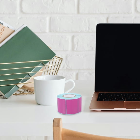 LEORX Purple Blank Shipping Labels 800 Sheets for Organizing and Inventory Management 50x40mm