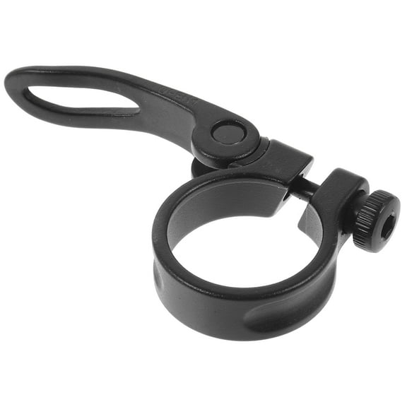 LEORX Quick Release Tube Clamp Aluminum Alloy Black 1Pack for Mechanics