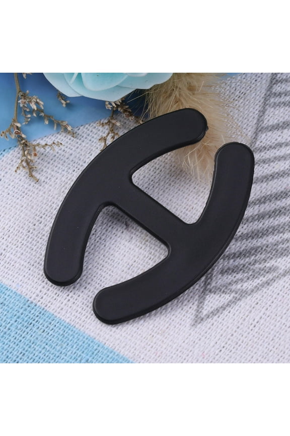 Racerback Clips for Bras Bra Strap Clip in Black for Women with Anti-slip Functionality 1Pack