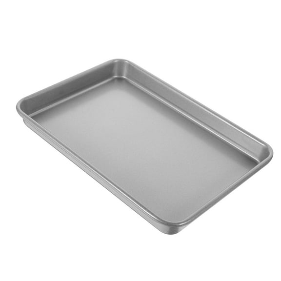 LEORX Rectangular Cake Pan Baking Sheet Silver Non-stick Kitchen Bakeware 1Set