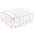 thumbnail image 1 of LEORX Socks Organizer Box Storage Container Beige Nylon 1Pack, 1 of 8