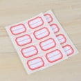 thumbnail image 1 of LEORX Red Simple Design Self-Adhesive Stickers 12 Sheets for Home Office and Classroom Organization, 1 of 8