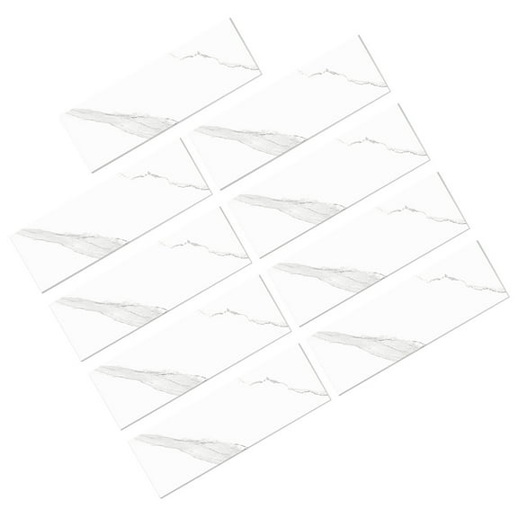 LEORX 9Pcs White Eva Adhesive Foam Wall Stickers 3D Decorative Foam Tiles for Home