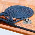 thumbnail image 1 of LEORX Leorx Rope Clamp Plated Silver Adjustable Stainless Steel for Boats, 1 of 8
