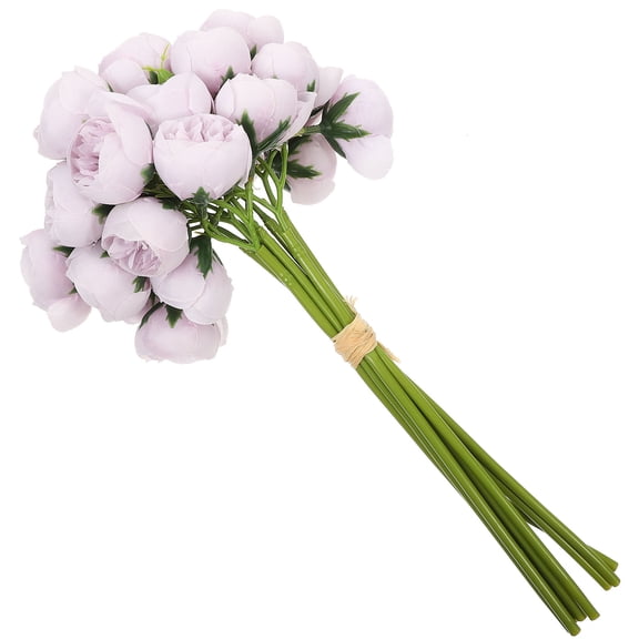 LEORX Rose Decor Pink Roses Artificial Flowers Wedding Party 1Pcs