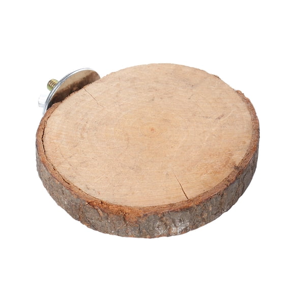 LEORX Round Wooden For Animals Board Parrot Platform Rack For Bird Cage For Hamsters Gerbils Mice Rats And Parrots