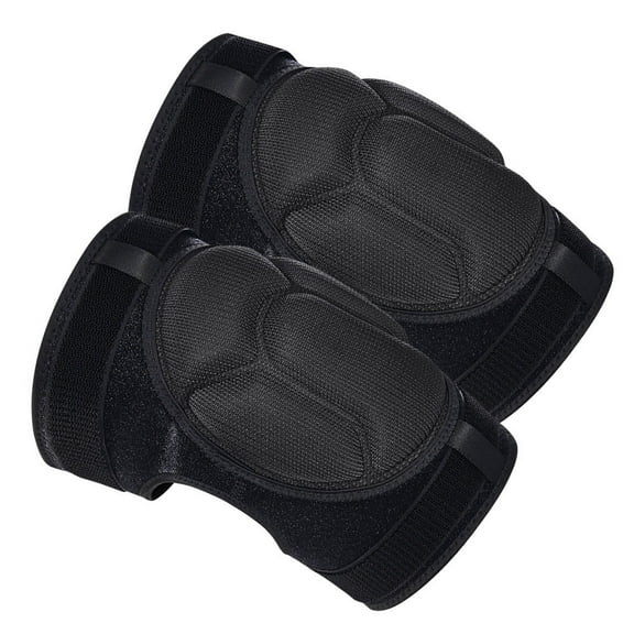 LEORX Safety Kneepads Knee Pad Black Latex Wire Support Patella 1 Pair