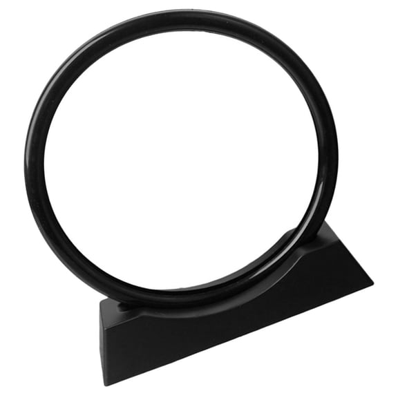 LEORX DIY Moving Sand Art Frame Black Plastic Base with Ring for Secure Sand Art Display