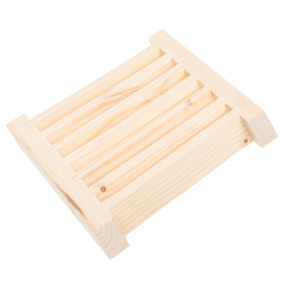 LEORX Sauna Vent Cover Shutter Window Wood 1Pack Khaki