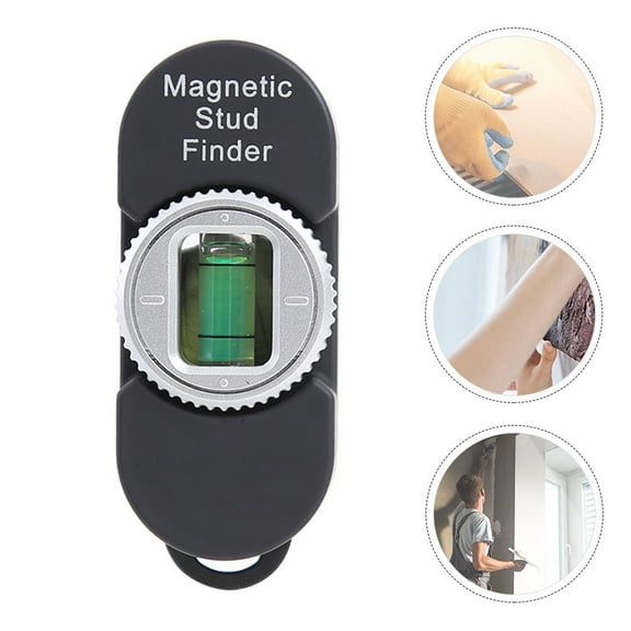 LEORX Professional Magnetic Finder Portable Screw Detector for Home Use Black