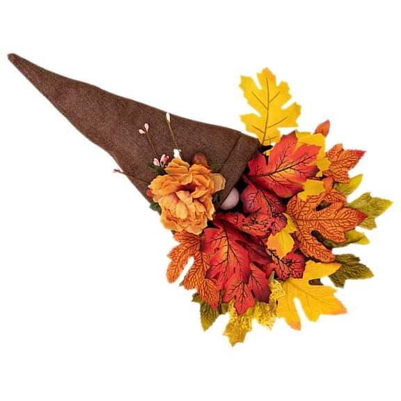 LEORX Tsgiving Door Decor Maple Leaf Pendant Multi Silk Cloth Decoration 1Set