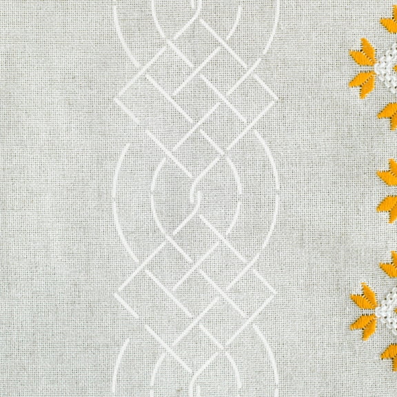 LEORX 2Pcs White Plastic Sewing Template Quilting Tool with DIY Marking Pattern for Fabric Craft