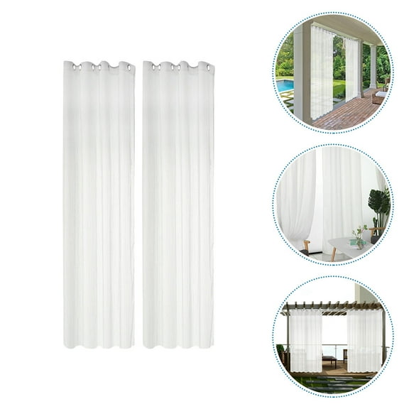 LEORX Sheer Curtain For Bedroom And Living Elegant Window Drape For Outdoor Use Adds Natural Light And Privacy