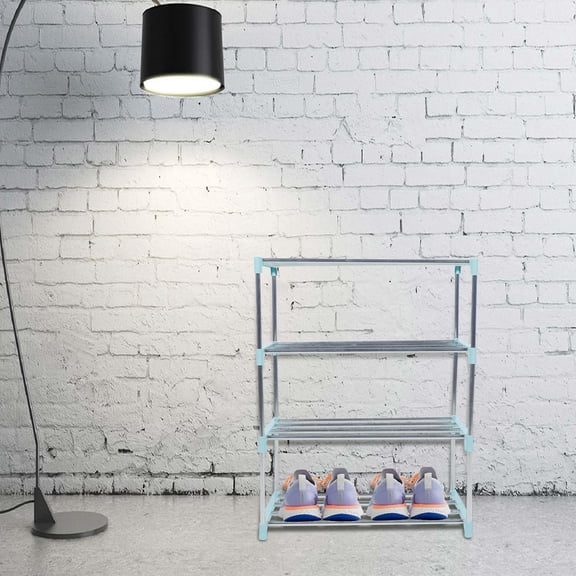 LEORX Shoe Rack for Entryway Plastic Large-capacity Storage for Households 1Pcs