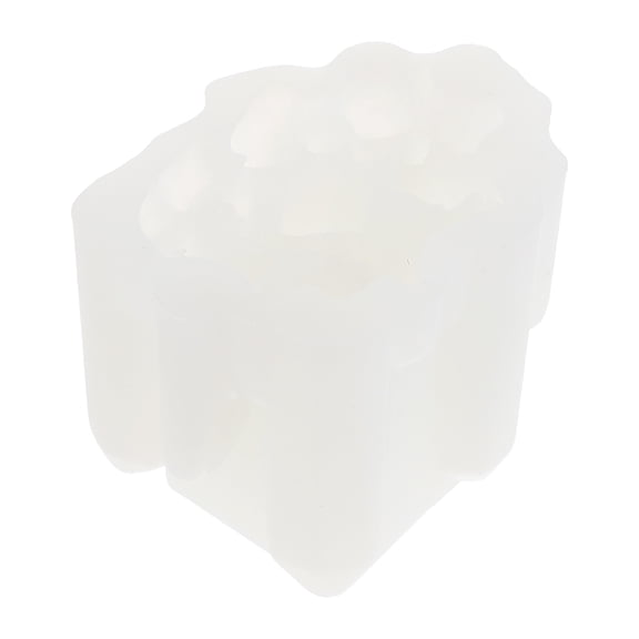 LEORX Silicone Casting Moulds Crystal Drop Mould Handmade Craft for Handicraft Enthusiasts White 1Set