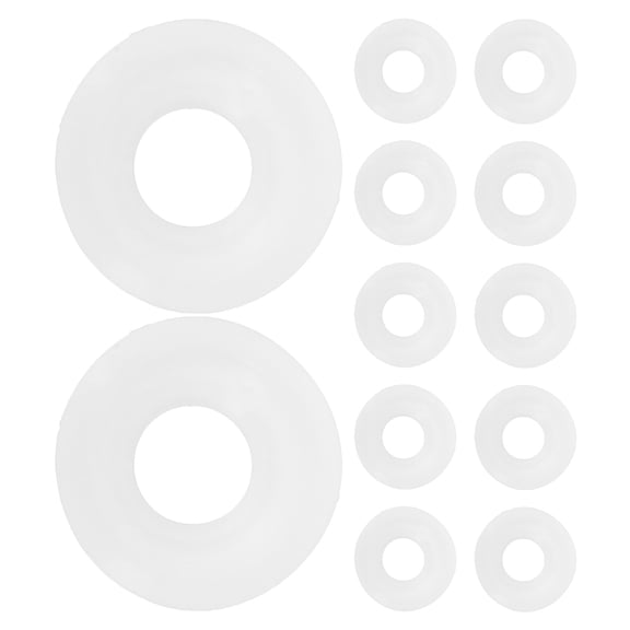 LEORX Silicone Water Bottle Seal Rings with High Efficiency Leakproof Design for Home 12pcs