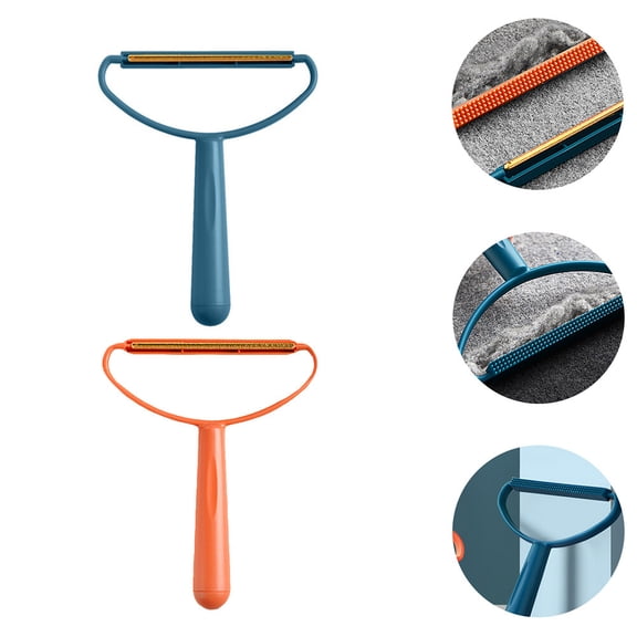 LEORX Portable Lint Remover Hair Remover Blue Pet Owners Pet Care 2pcs