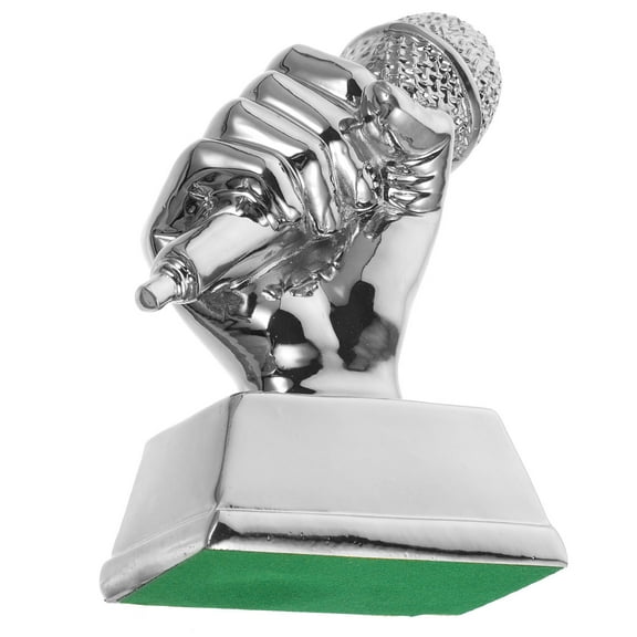 LEORX Singing Competition Trophy Trophy Microphone Creative Appearance 1Pcs for Kids