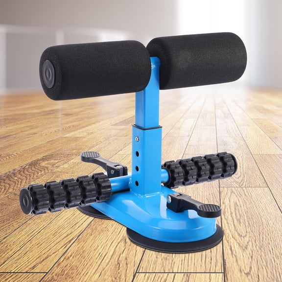 LEORX Sit Up Exercise Equipment Portable Sit-Up Assistant Device Metal Blue 1Pcs Adults