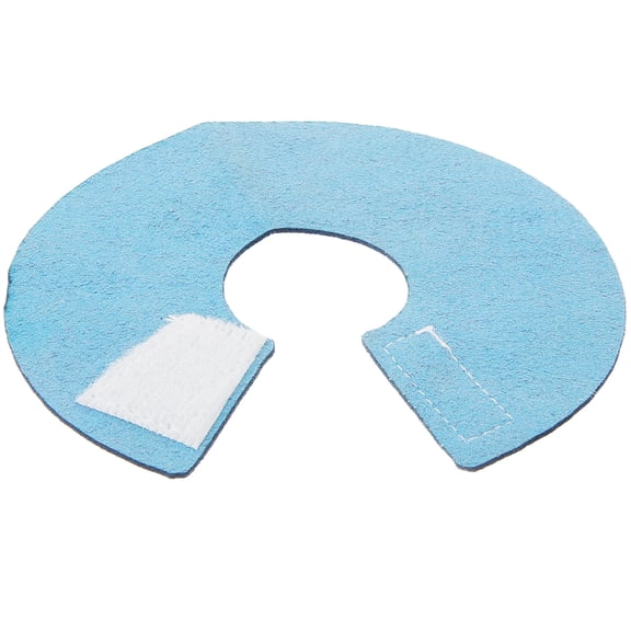 LEORX Skyblue Parrot AntiBite Collar for Pet Use Microfiber Promotes Wound Healing Size