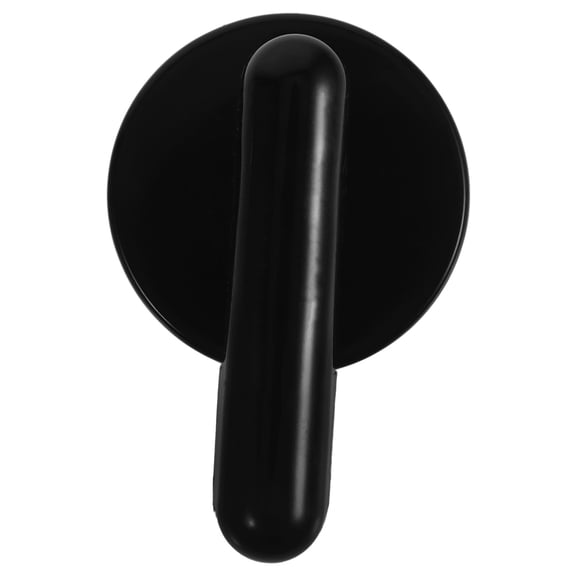 LEORX Bathroom Stall Lock Black Nylon and Plastic Bolt Lock for Public Toilet Privacy