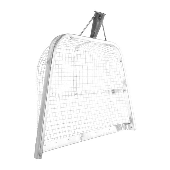 LEORX Portable Silver Drain Spade Shovel Compact Multifunctional Soil Digging Hand Tool