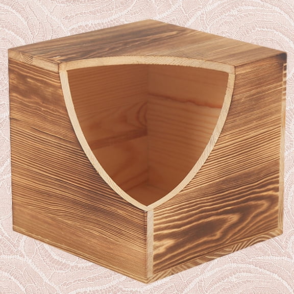 LEORX Wood Bird Breeding Box Light Brown Safe Wooden Bird Incubator for Birds Supplies