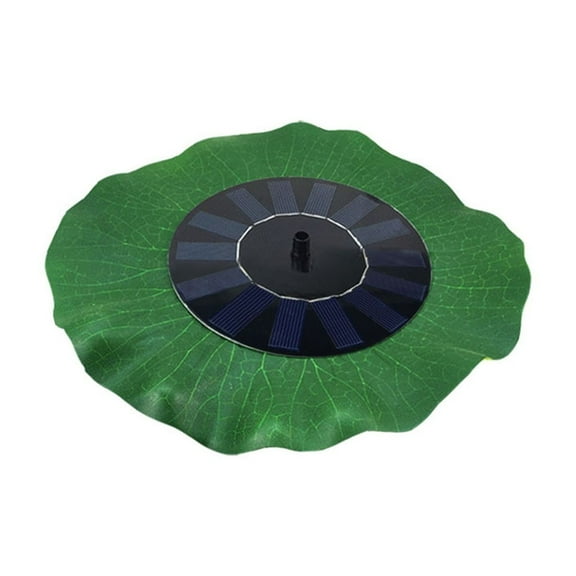 LEORX Solar Powered Water Pump Solar Fountain Pump Black Plastic for Pond Garden Decoration 1 Set